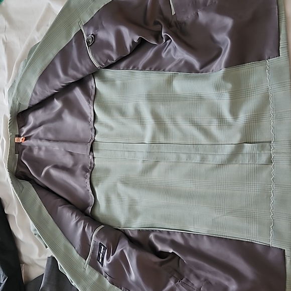 PRE-OWNED VINTAGE MICHEL RENE MEN'S CLASSIC JACKET. SIZE L. - Picture 5 of 6